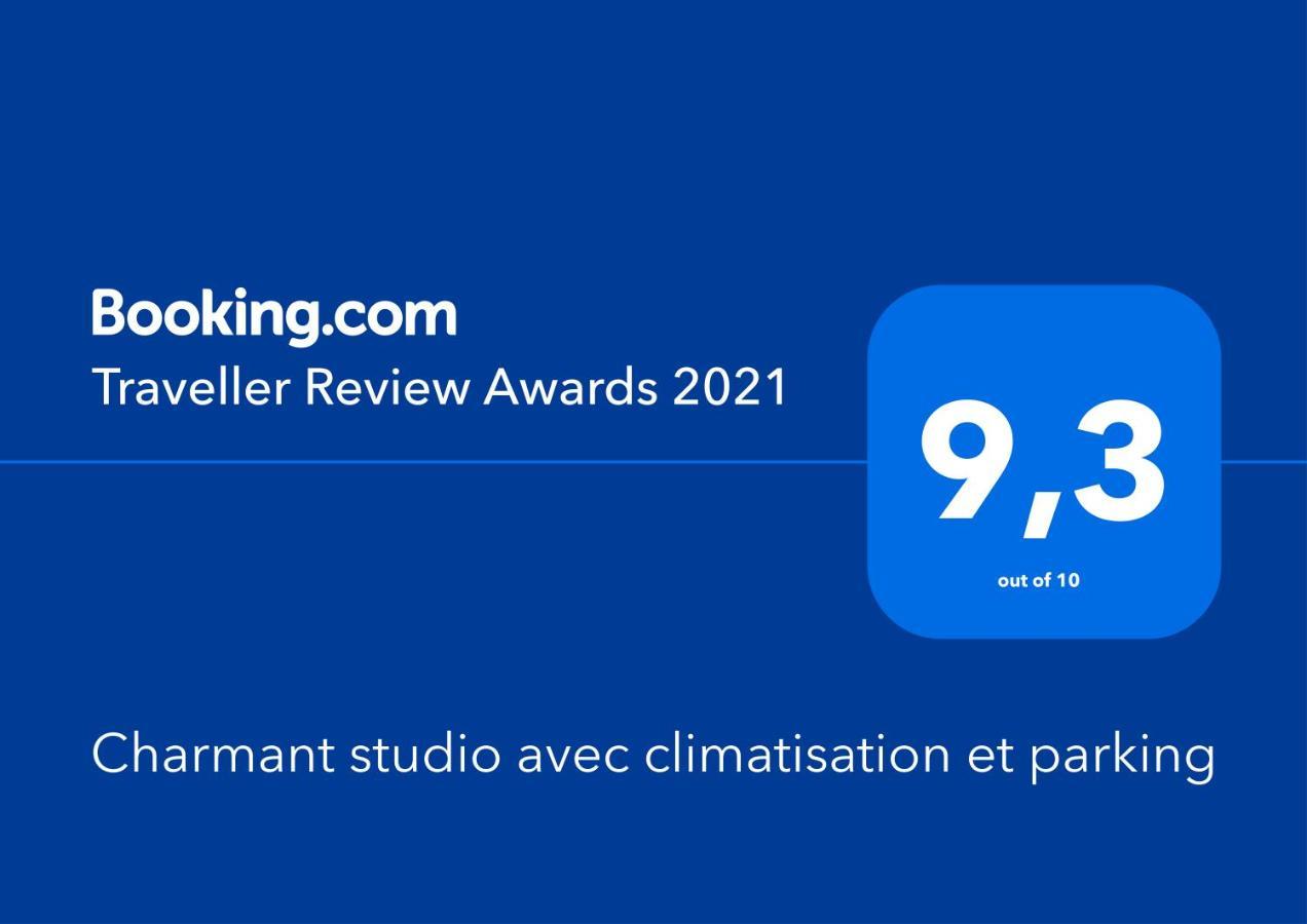 Charmant Studio Avec Climatisation Et Parking Perpignan Ngoại thất bức ảnh