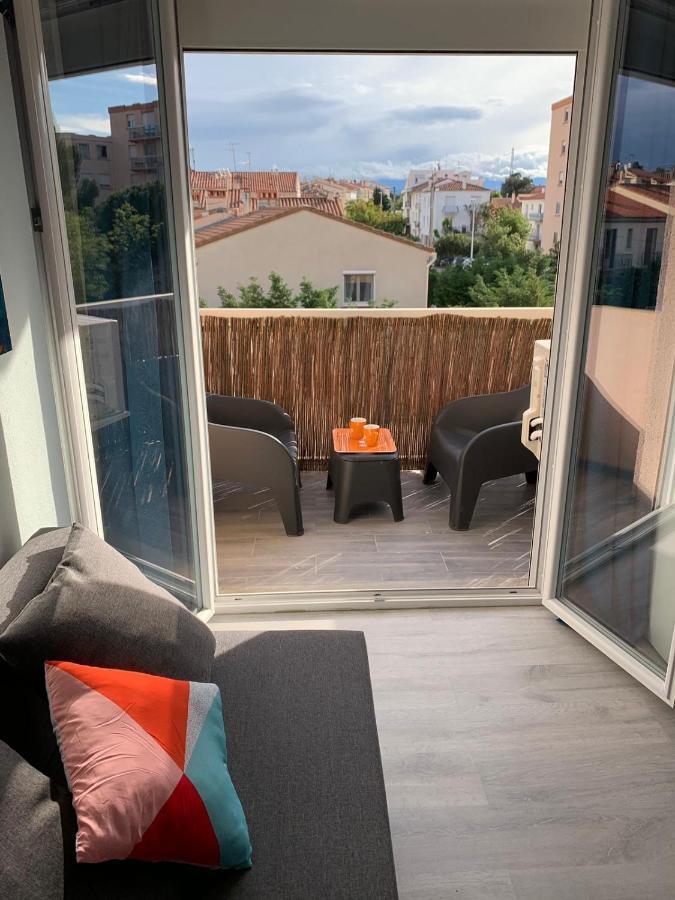 Charmant Studio Avec Climatisation Et Parking Perpignan Ngoại thất bức ảnh